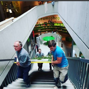 Für unsere neuen Elemente werden sehr spezielle Bauteile angeliefert!