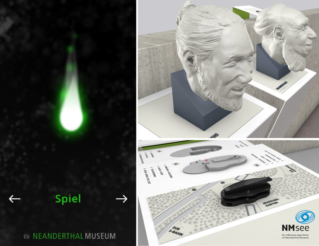 3D-Drucke Neanderthaler und Neanderthal Museum